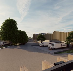 Scania gaat in Zwolle omvangrijke nieuwbouw realiseren voor een multifunctionele vestiging