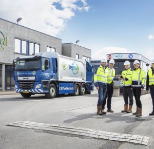  EERSTE DAF 6X2 CF ELECTRIC ACHTERLADER IN NEDERLAND RIJDT BIJ RENEWI 