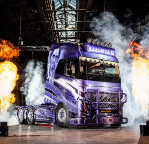 Opnieuw spectaculaire Volvo FH16 750 voor Harry van Dalen