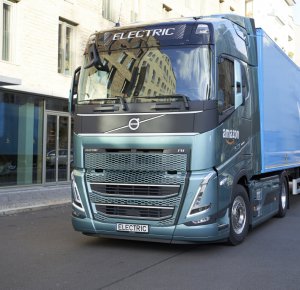 Volvo gaat 20 zware elektrische trucks leveren aan Amazon