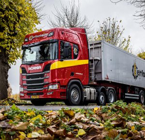 Eerste Scania Super met midliftas van Nederland voor Cerfontaine 