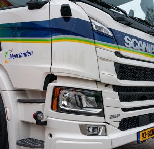 Meerlanden gaat emissieloos afval inzamelen met elektrische Scania