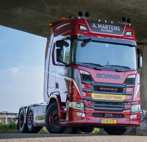  A. Martens Transport Internationaal slaat met Scania nieuwe richting in.