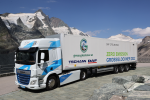 DAF CF Electric bedwingt dé bergpas van Europa