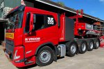 Vroom Funderingstechnieken kiest opnieuw voor Volvo Trucks met FM 10x4 zwaartransporttrekker