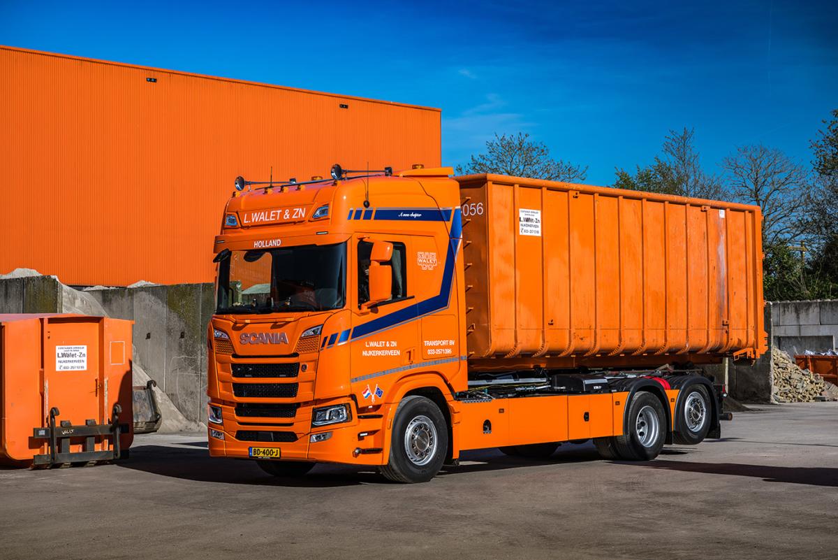 L. Walet kiest bewust voor VECTO 3 met zes nieuwe Scania Supers