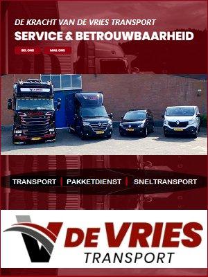 Bedrijf van de week: Bart de Vries-Transport